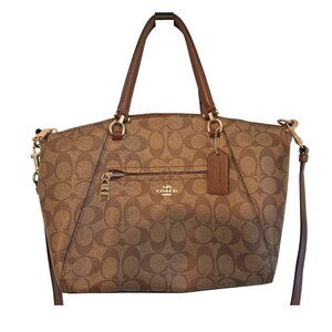 Coach Prairie F79998 Women's Satchel Crossbody - Khaki